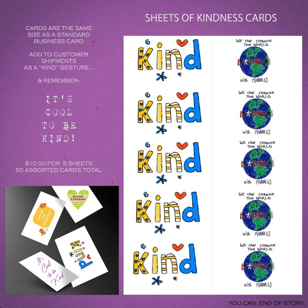 BE KIND CARDS